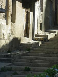 1527 les seconds escaliers  de la rue philippe a cote de la mosquee